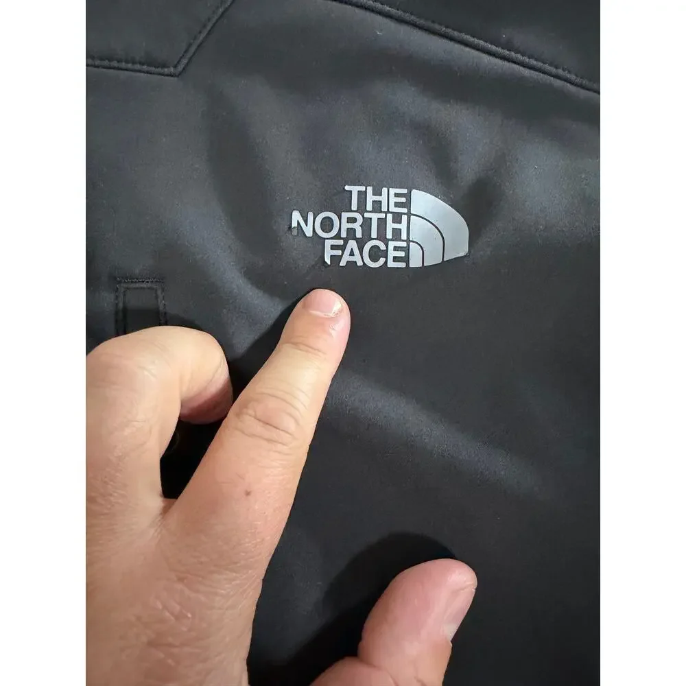 The North Face Apex Bionic Softshell Jacket Mens Medium Black Hooded Windwall